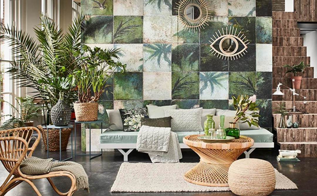 Tận hưởng không gian rực rỡ sắc màu nhiệt đới trong phong cách thiết kế nội thất tropical