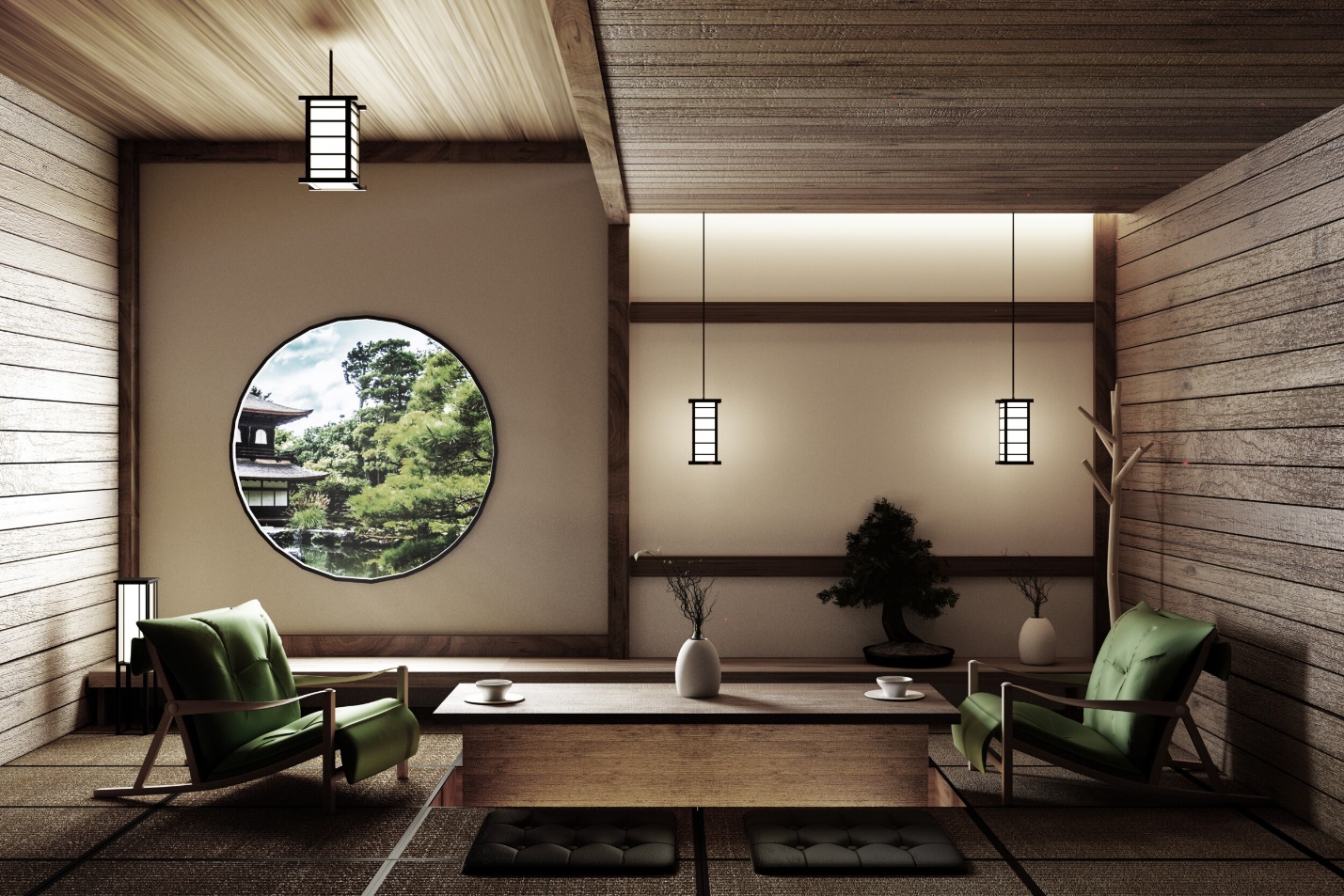 Tìm kiếm sự hài hòa và yên bình trong thiết kế nội thất Zen