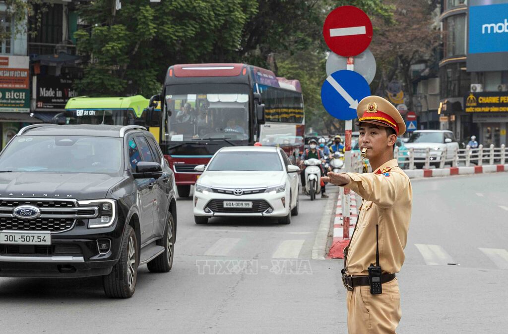Hà Nội hạn chế phương tiện trên nhiều tuyến phố trung tâm từ ngày 24 đến 28/7