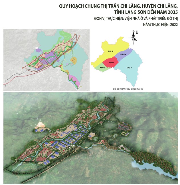 Quy hoạch chung thị trấn Chi Lăng, huyện Chi Lăng, tỉnh Lạng Sơn đến năm 2035