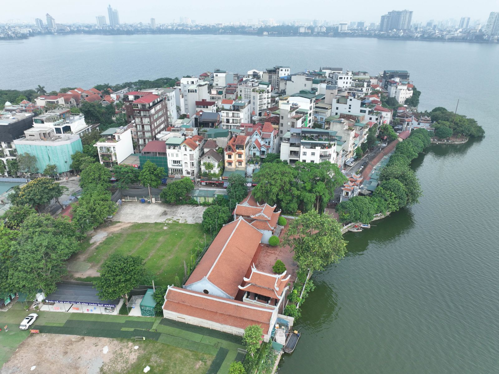 Hồ Tây sẽ có diện mạo mới sau điều chỉnh, bổ sung loạt dự án 