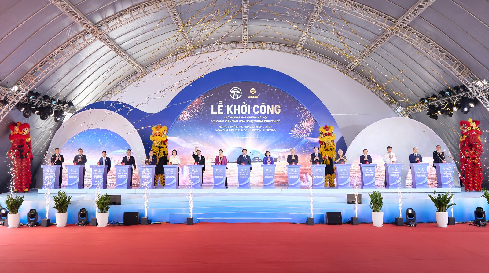 Khởi công dự án Nhà hát Opera Hà Nội 