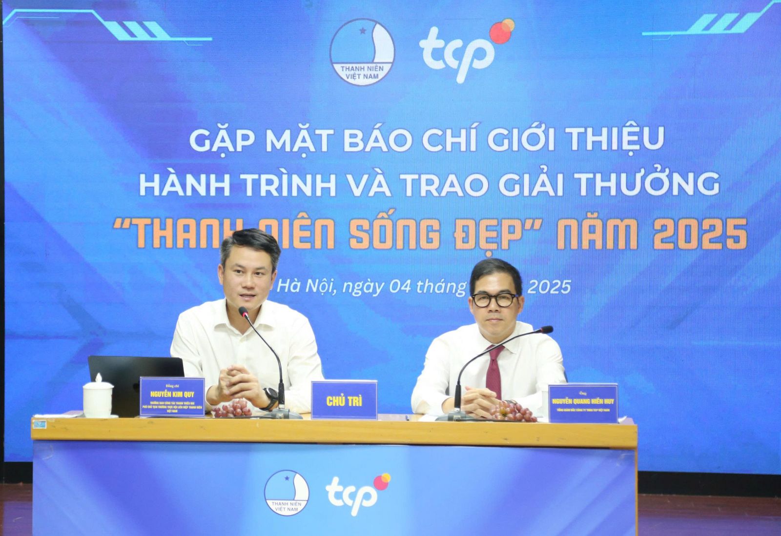 Giải thưởng “Thanh niên sống đẹp” năm 2025 vinh danh 20 gương thanh niên sống đẹp tiêu biểu