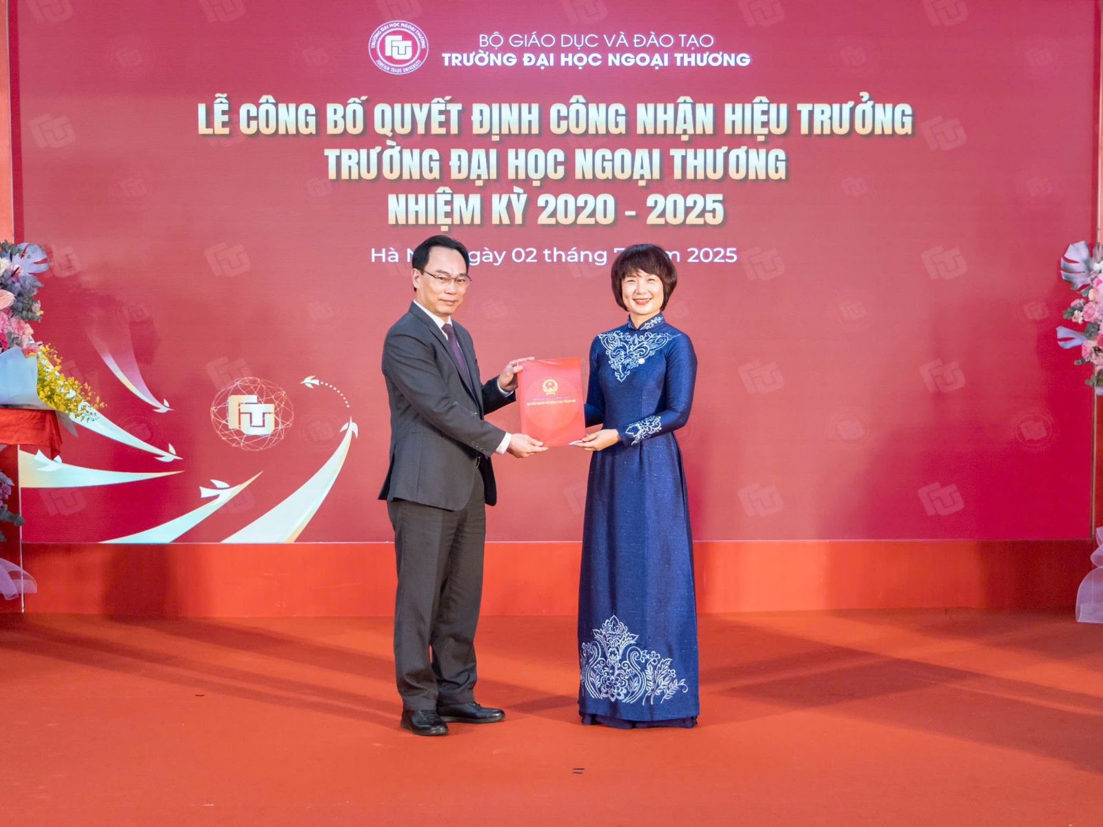 PGS.TS Phạm Thu Hương - Tân Hiệu trưởng Trường Đại học Ngoại thương 