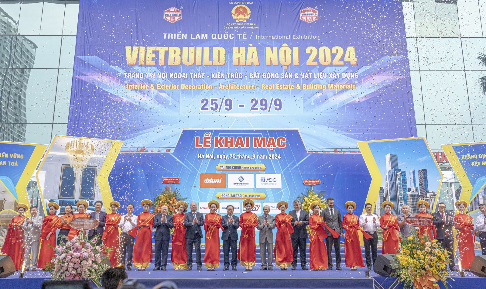 Gần 400 doanh nghiệp trong và ngoài nước tham dự Triển lãm quốc tế Vietbuild Hà Nội 2024 (lần 3)