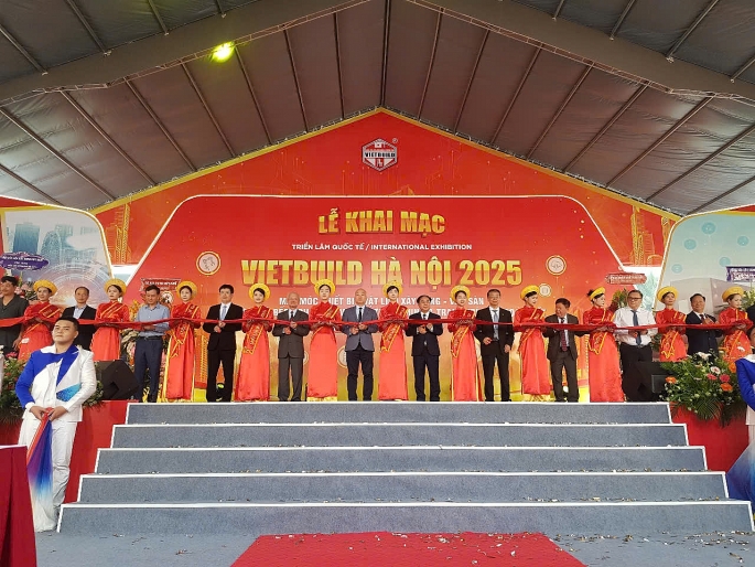 Triển lãm Quốc tế Vietbuild Hà Nội 2025: Nơi hội tụ  sản phẩm mới, công nghệ tiên tiến trong lĩnh vực xây dựng và nhà ở
