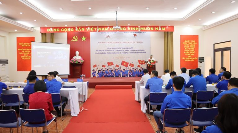 Đoàn Thanh niên Cộng sản Hồ Chí Minh Bộ Xây dựng phát động cuộc thi chính luận về bảo vệ nền tảng tư tưởng của Đảng