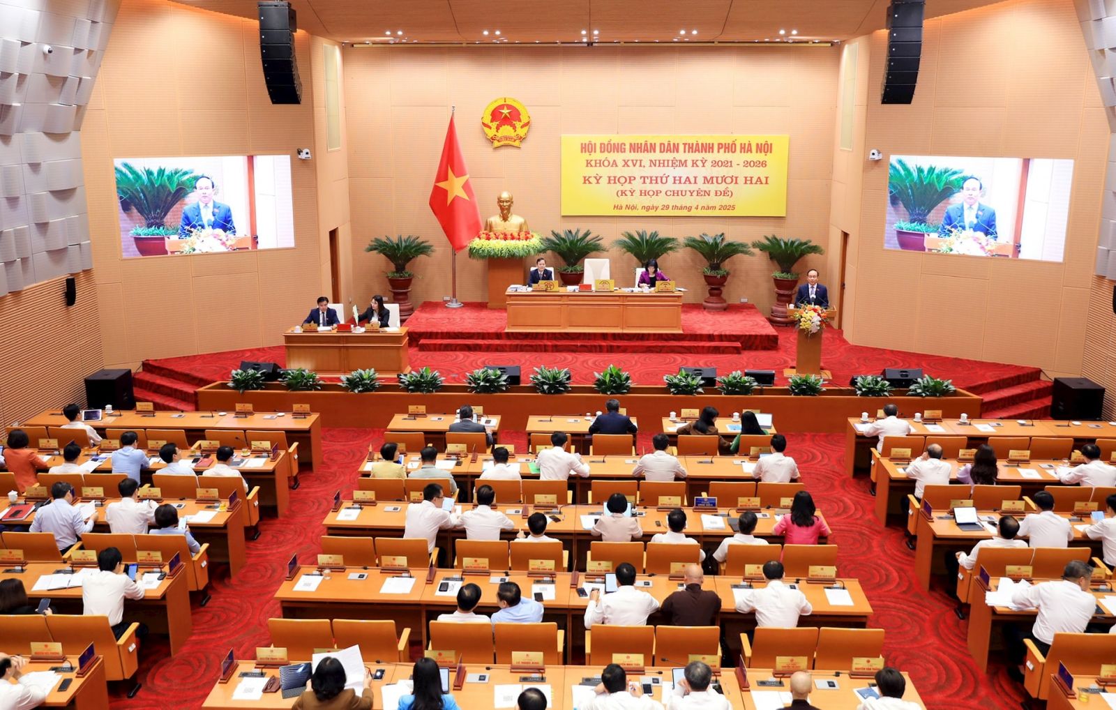 Kỳ họp chuyên đề (Kỳ họp thứ 22) HĐND thành phố Hà Nội.
