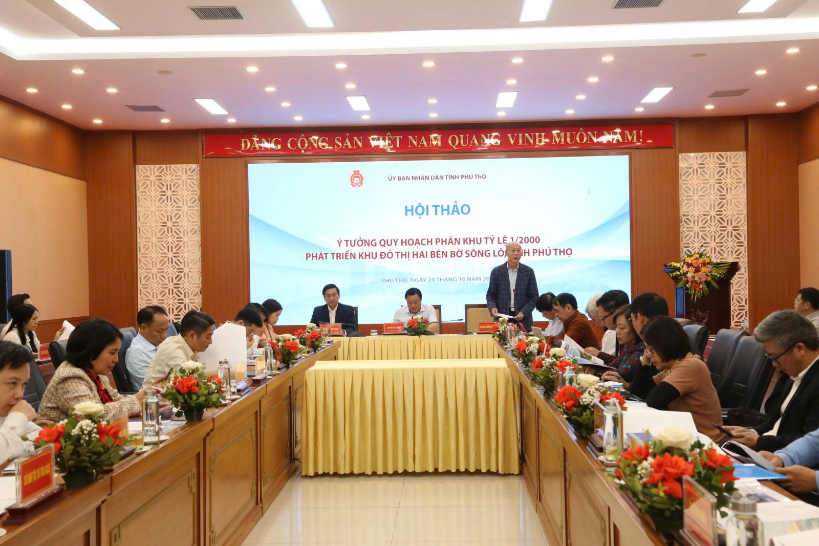 Hội thảo: Ý tưởng quy hoạch phân khu phát triển khu đô thị hai bên bờ Sông Lô, tỉnh Phú Thọ
