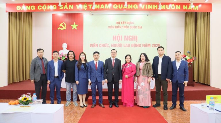Viện Kiến trúc Quốc gia tổ chức Hội nghị Viên chức và người lao động năm 2025