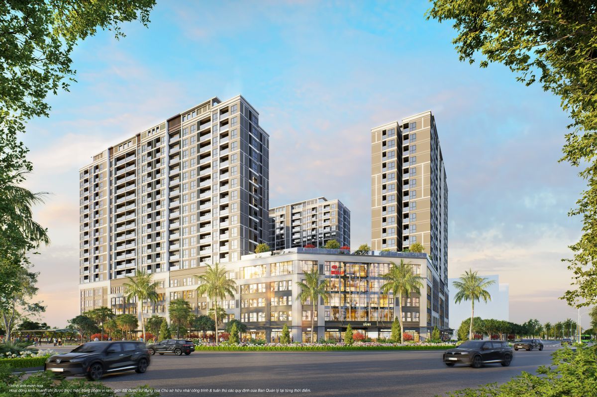Chốn an cư dung hòa nhịp sống đa thế hệ tại The Sentosa