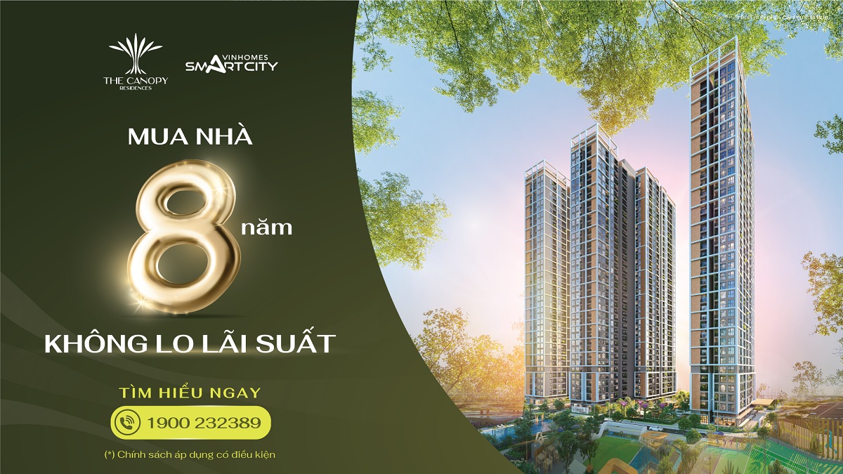 Lợi thế vượt trội của The Canopy Residences tại thị trường căn hộ Tây Hà Nội