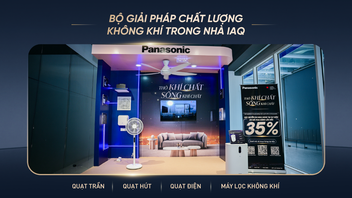 Trải nghiệm bộ giải pháp chất lượng không khí trong nhà chất lượng Nhật Bản