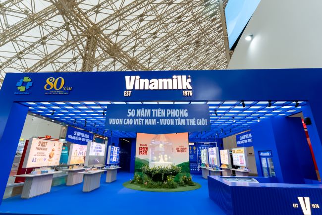 Vinamilk mang công nghệ, tiêu chuẩn quốc tế đến Triển lãm Thành tựu Đất nước 80 năm