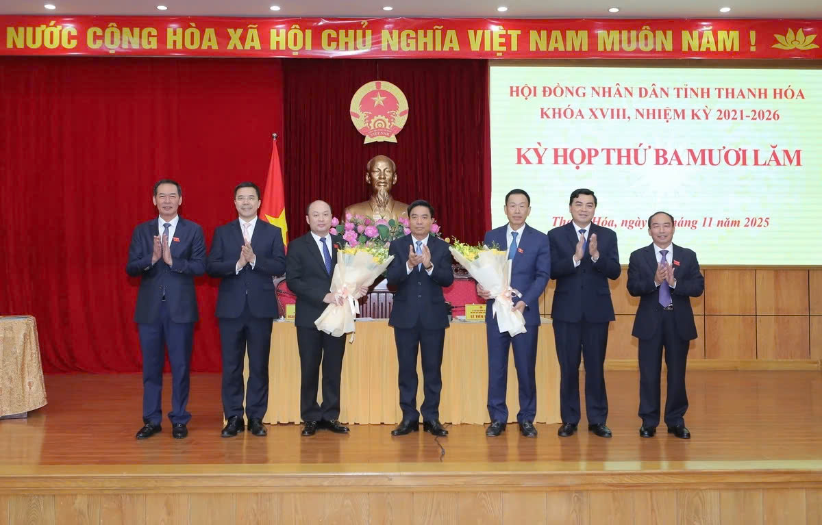 Thanh Hóa: Bầu bổ sung 2 Phó Chủ tịch UBND tỉnh 