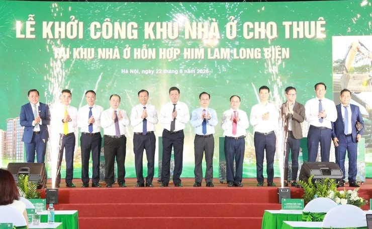 Hà Nội khởi công Khu nhà ở cho thuê 2000 căn tại Him Lam Long Biên