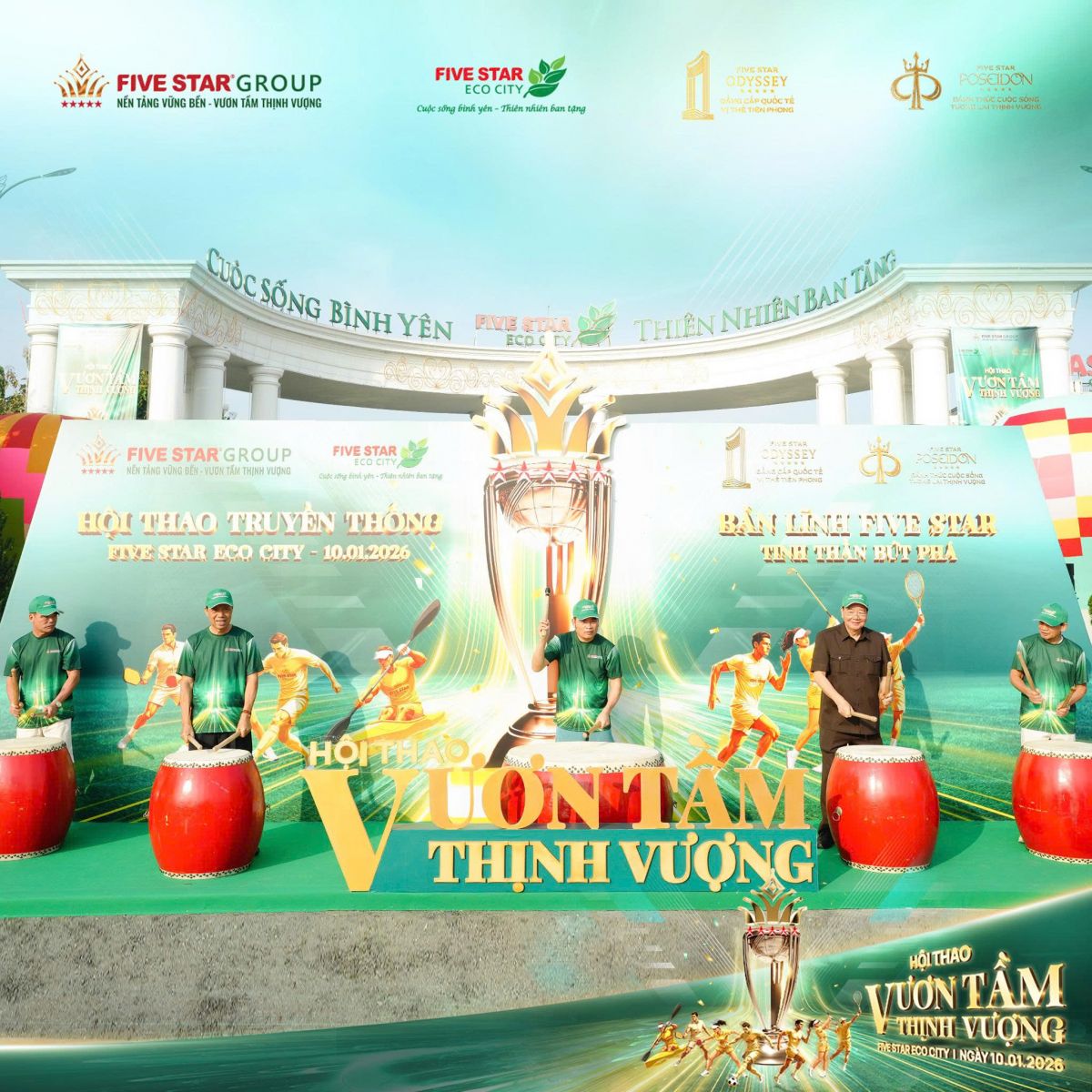 Hội thao Truyền thống Five Star 2026: Lan tỏa tinh thần đoàn kết, khơi dậy nội lực phát triển