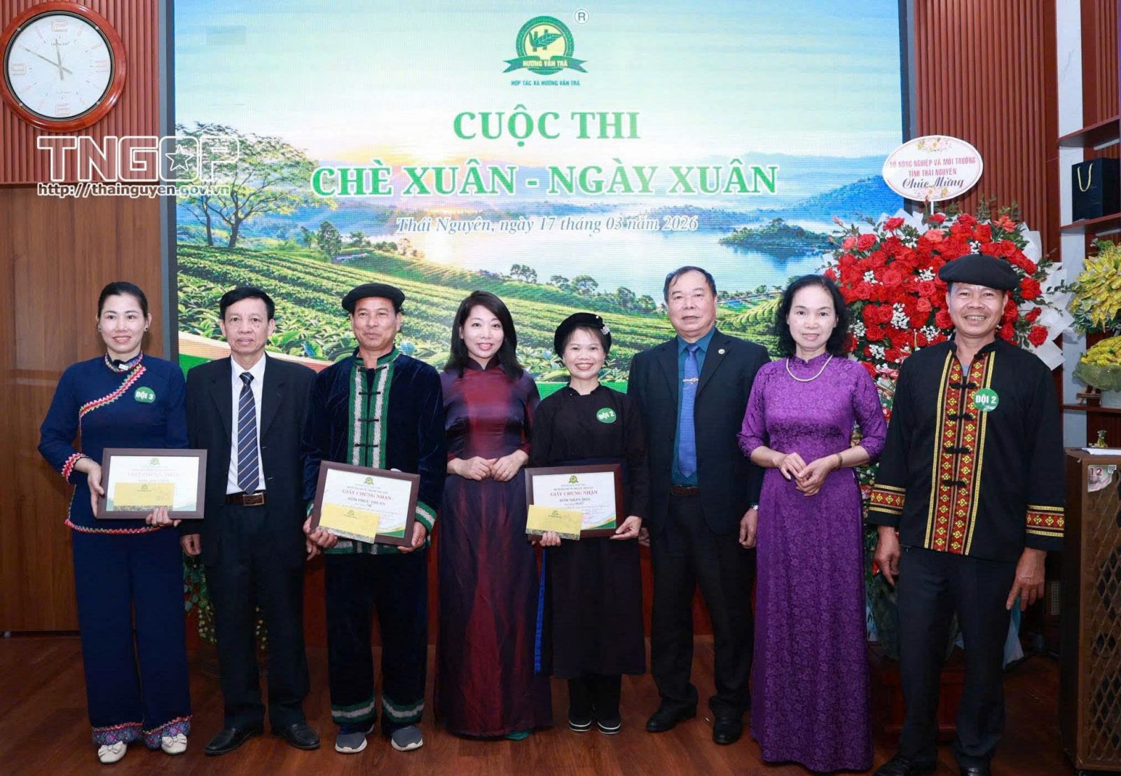 Khơi dậy giá trị nghề truyền thống từ Hội thi “Chè Xuân – Ngày Xuân” tại HTX Hương Vân Trà